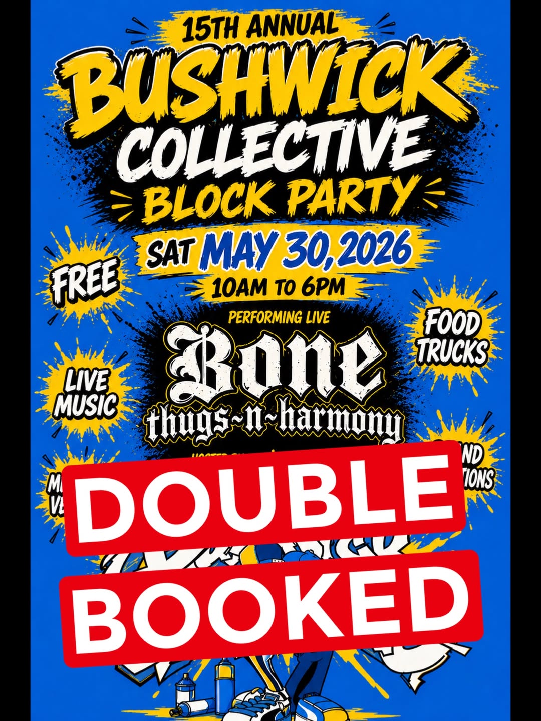 Bushwick Collective Bone Thugs-N-Harmony