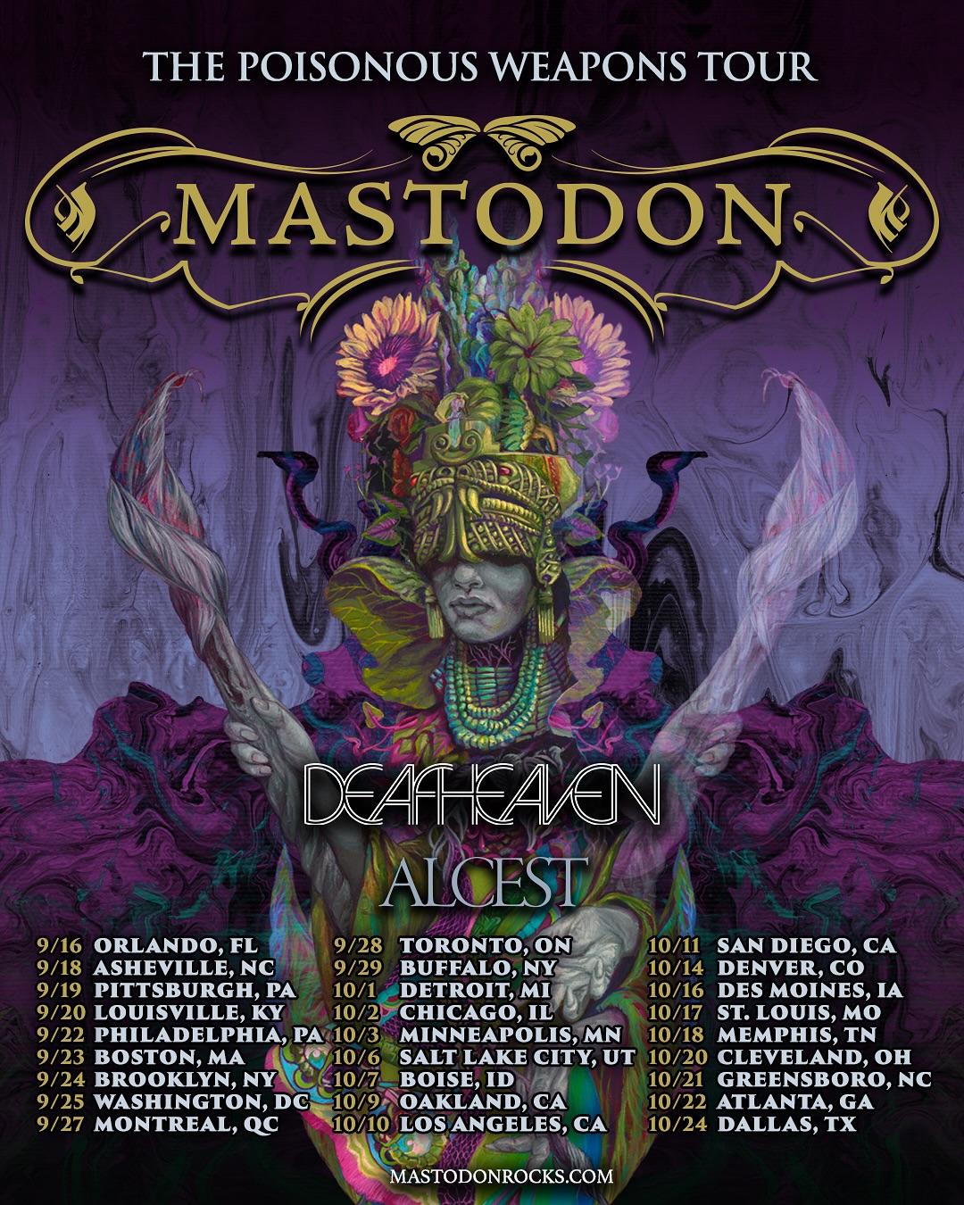 Mastodon 2026 tour