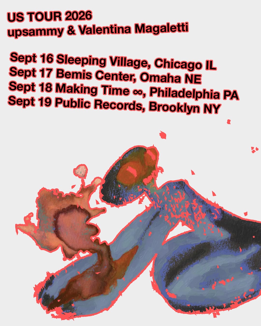 upsammy and valentina magaletti tour