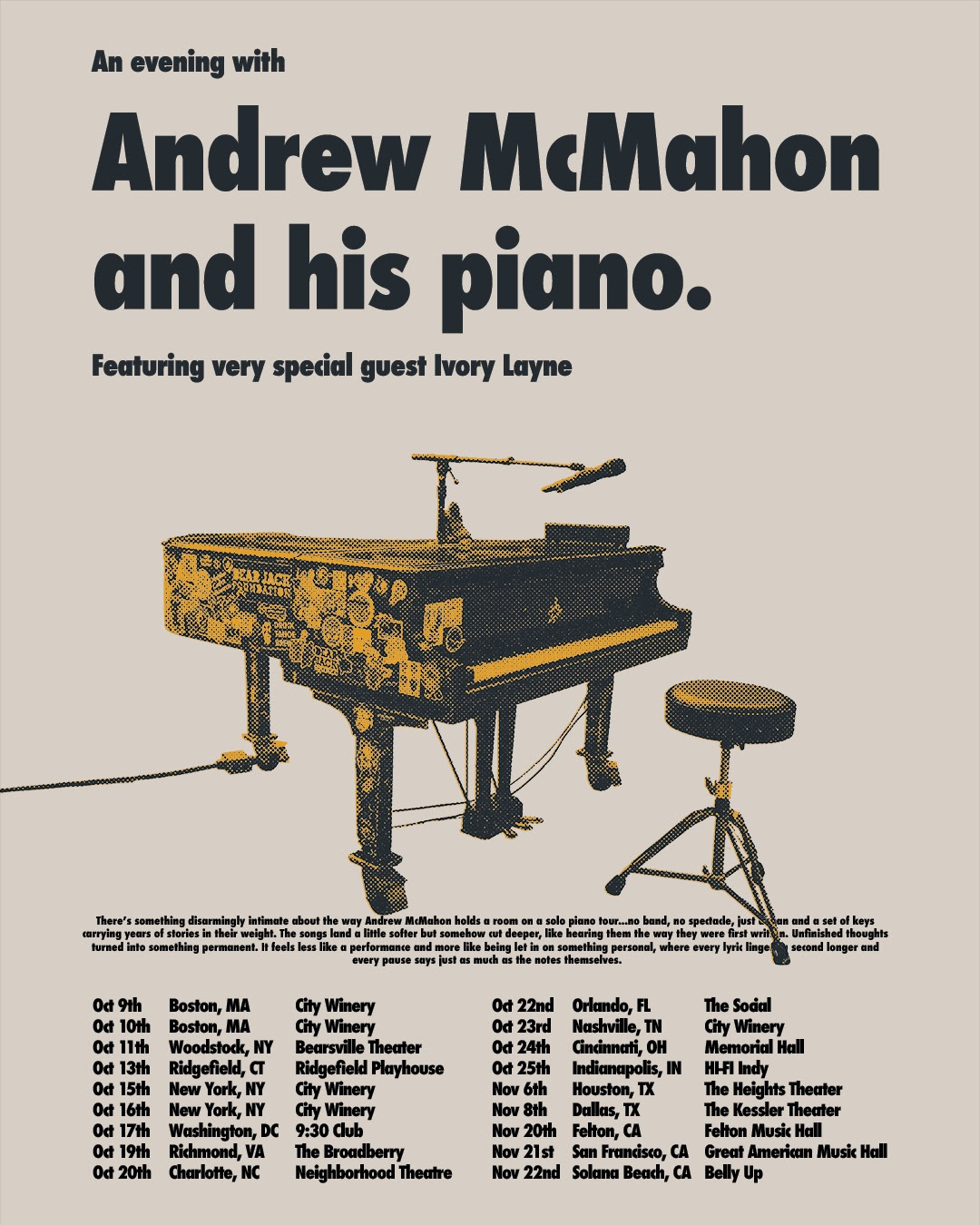andrew mcmahon piano tour