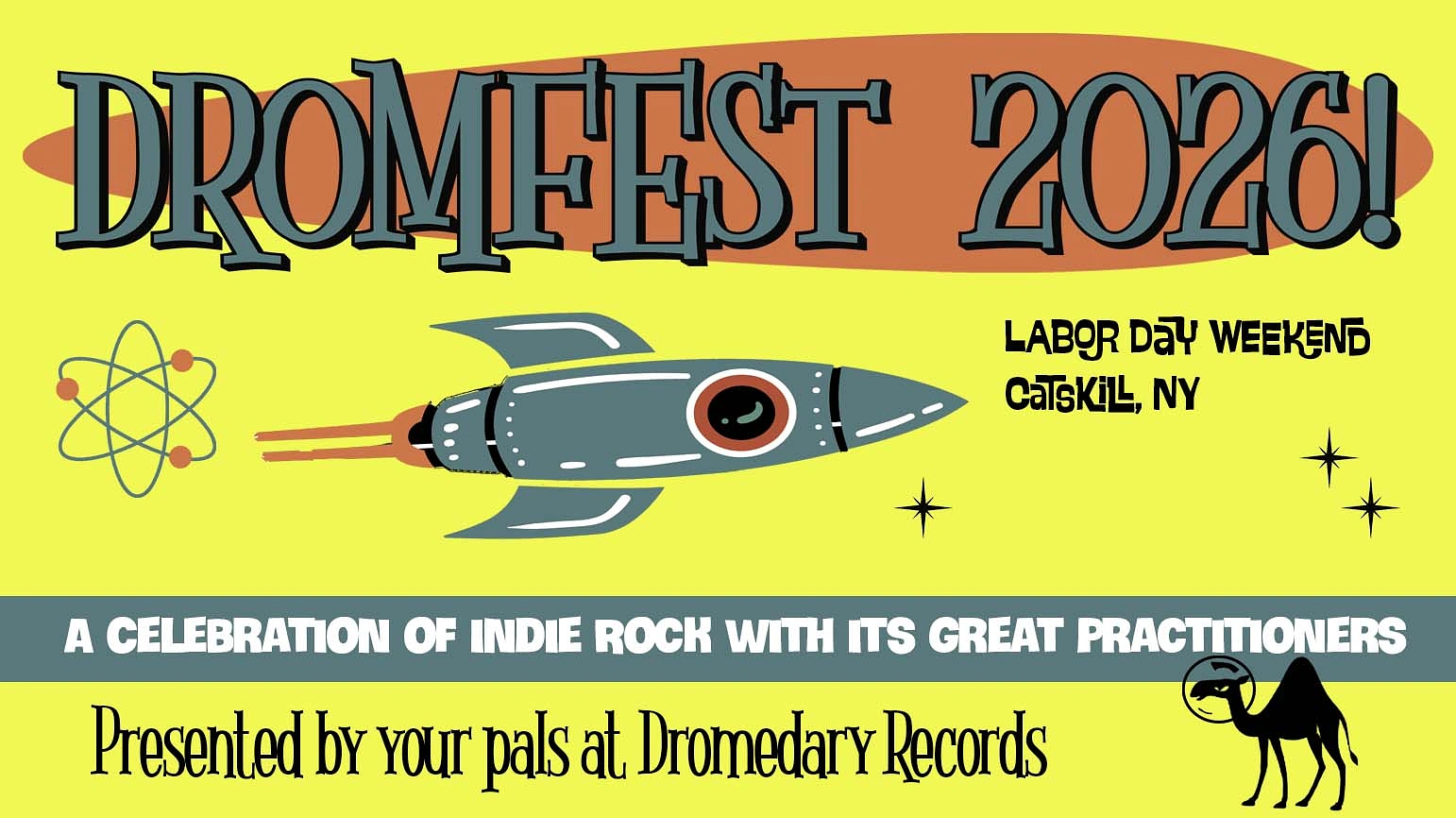 Dromfest 2026: Wussy, Dumptruck, Scrawl, Come, and More Head to Catskill, NY