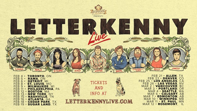 Letterkenny Poster w dates