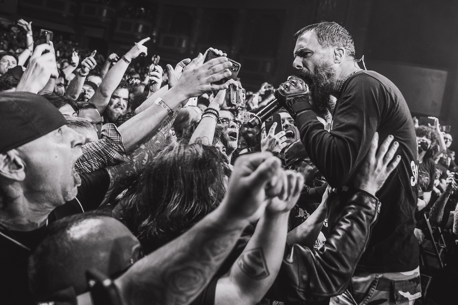 Killswitch Engage played Brooklyn Paramount with Machine Head, Iron Reagan & Havok (pics)