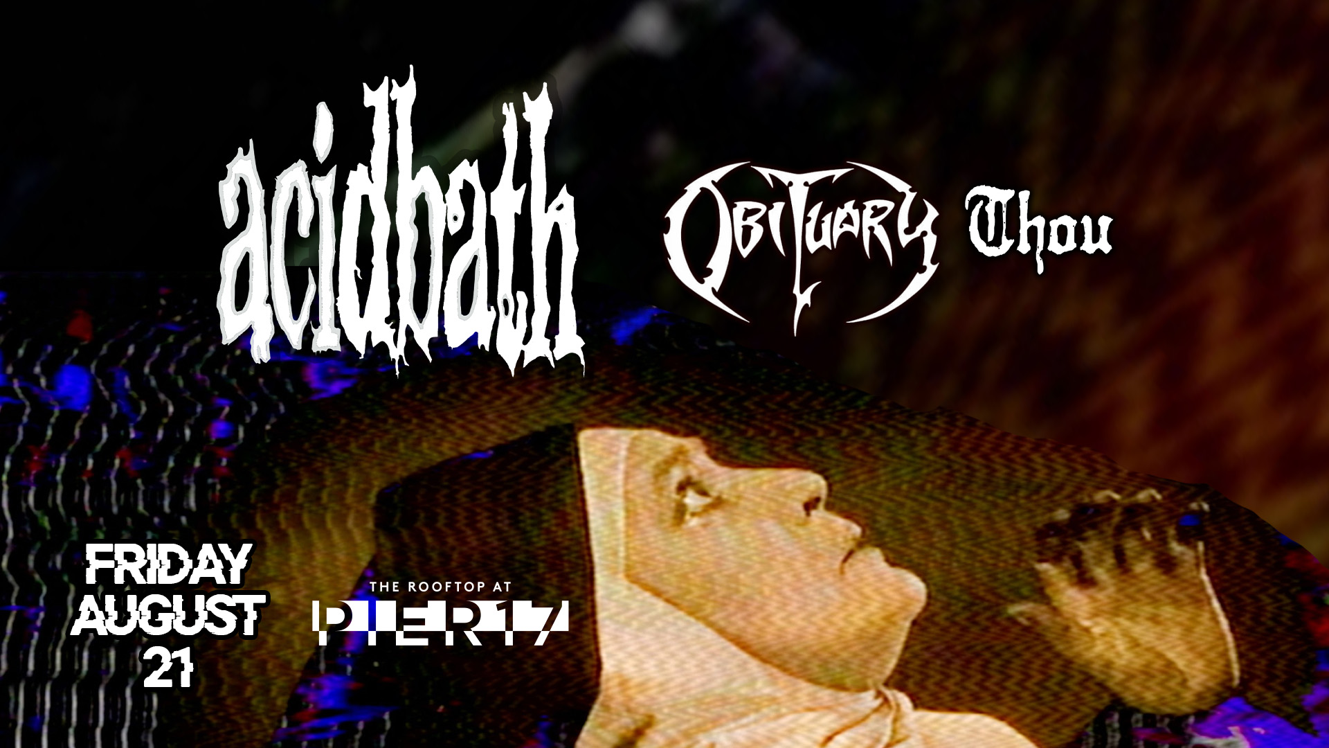 Acid Bath Expands US Tour, Adds NYC Rooftop at Pier 17 Show with Obituary and Thou