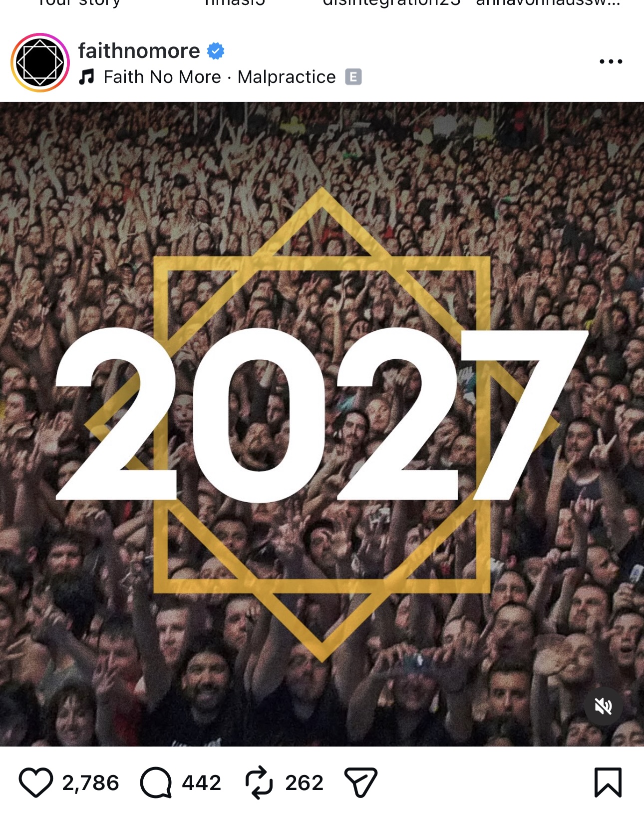 Faith No More hints at 2027 plans