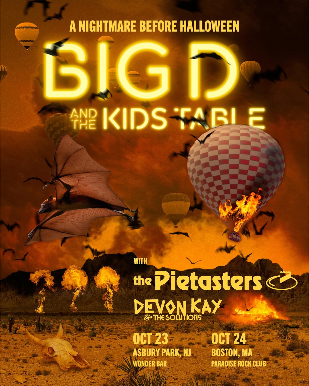 Big D and the Kids Table Halloween 2026