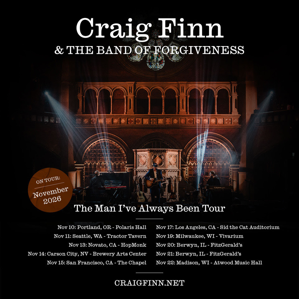 Craig Finn fall 2026 tour