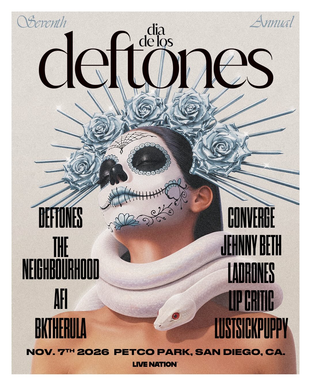 Deftones reveal 2026 festival lineup with Converge, AFI, Jehnny Beth, and more