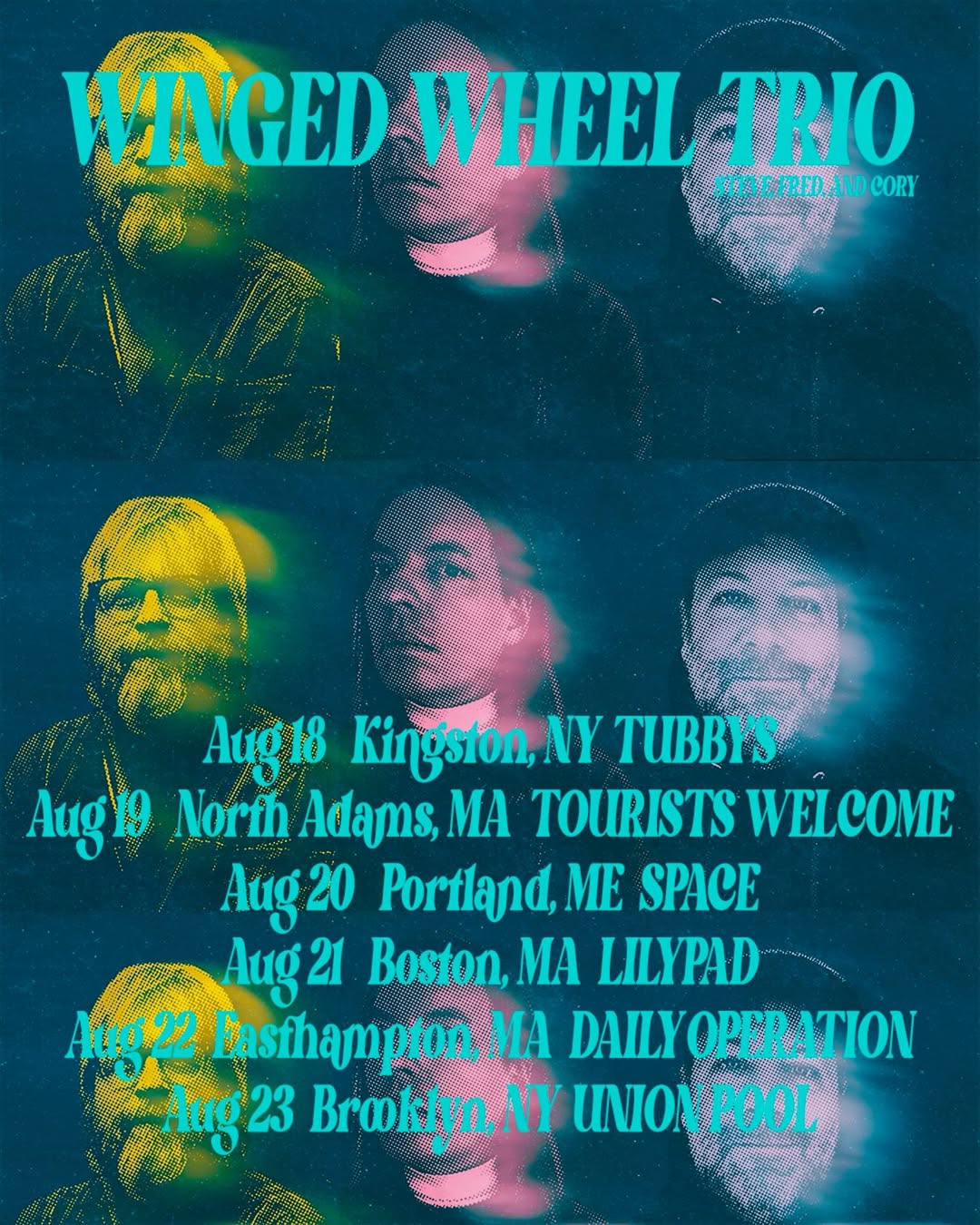 winged wheel trio tour