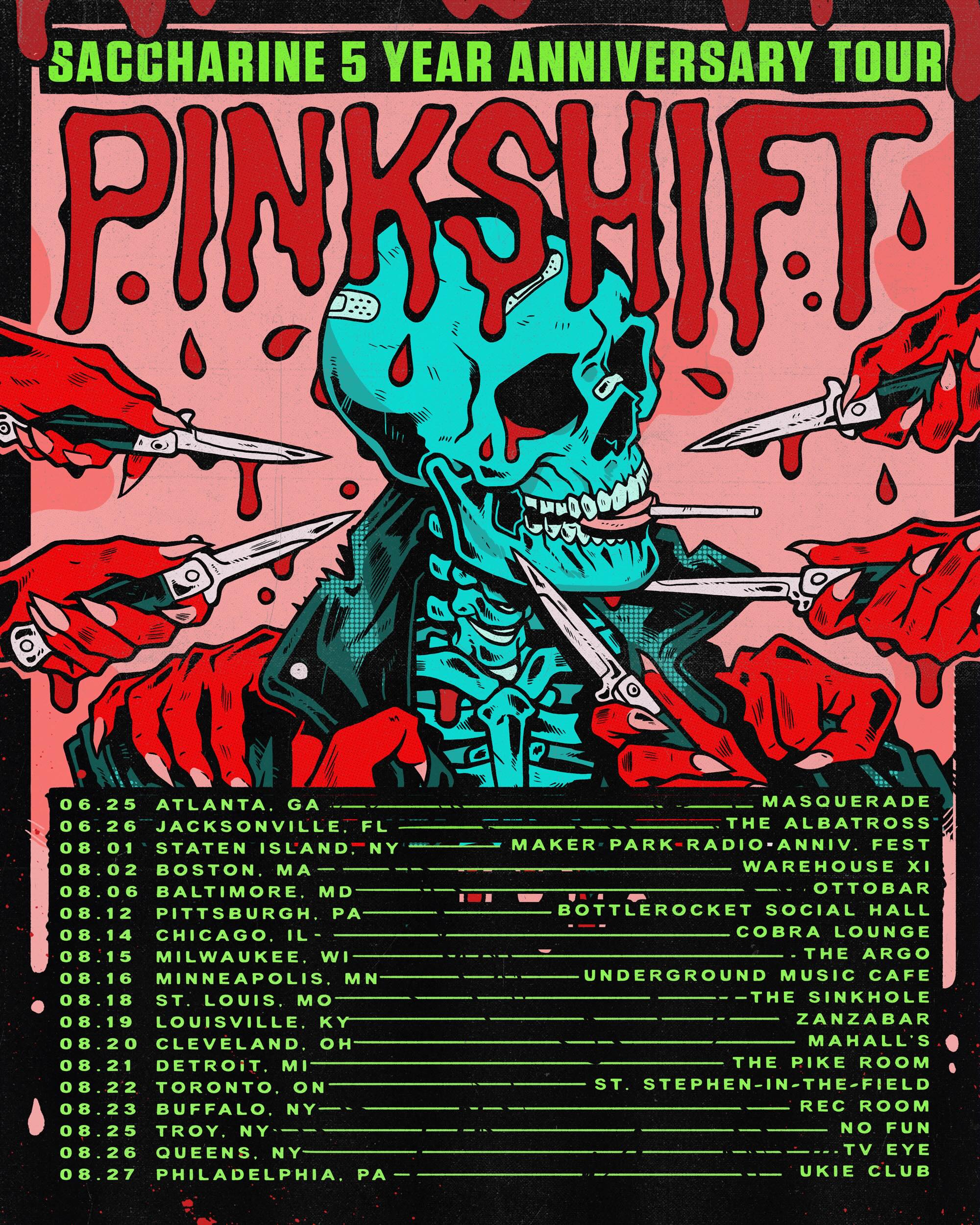 Pinkshift 2026 tour