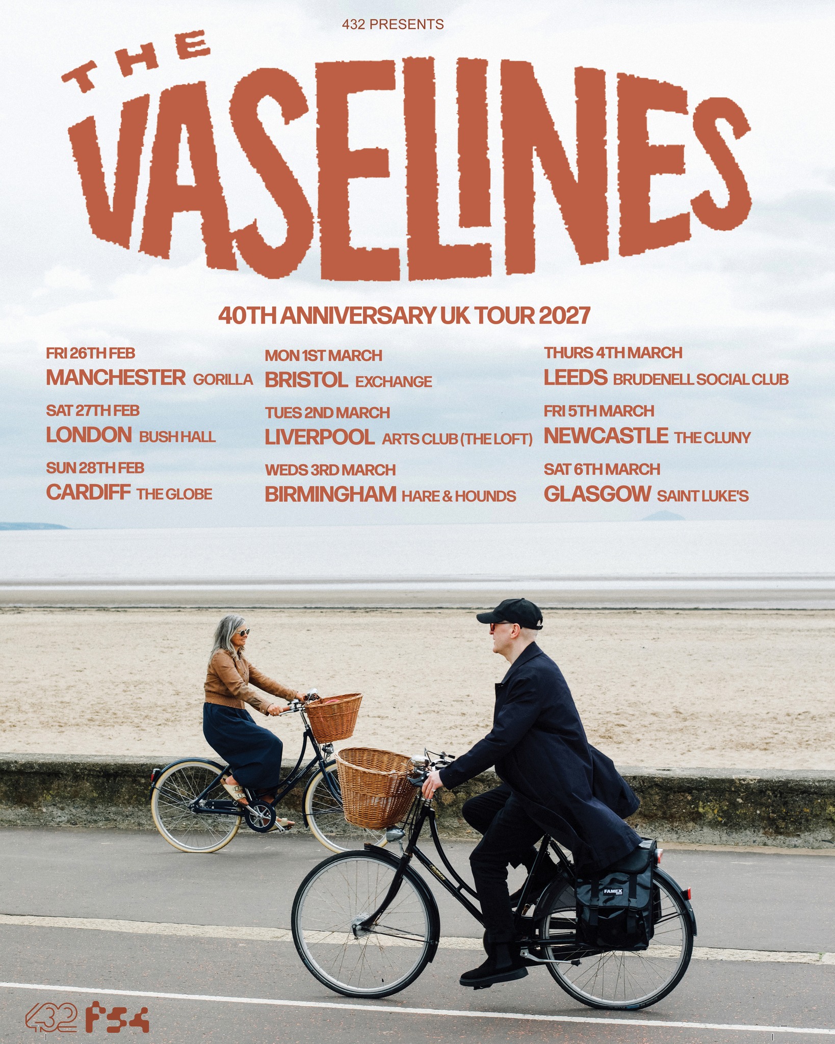 vaselines tour
