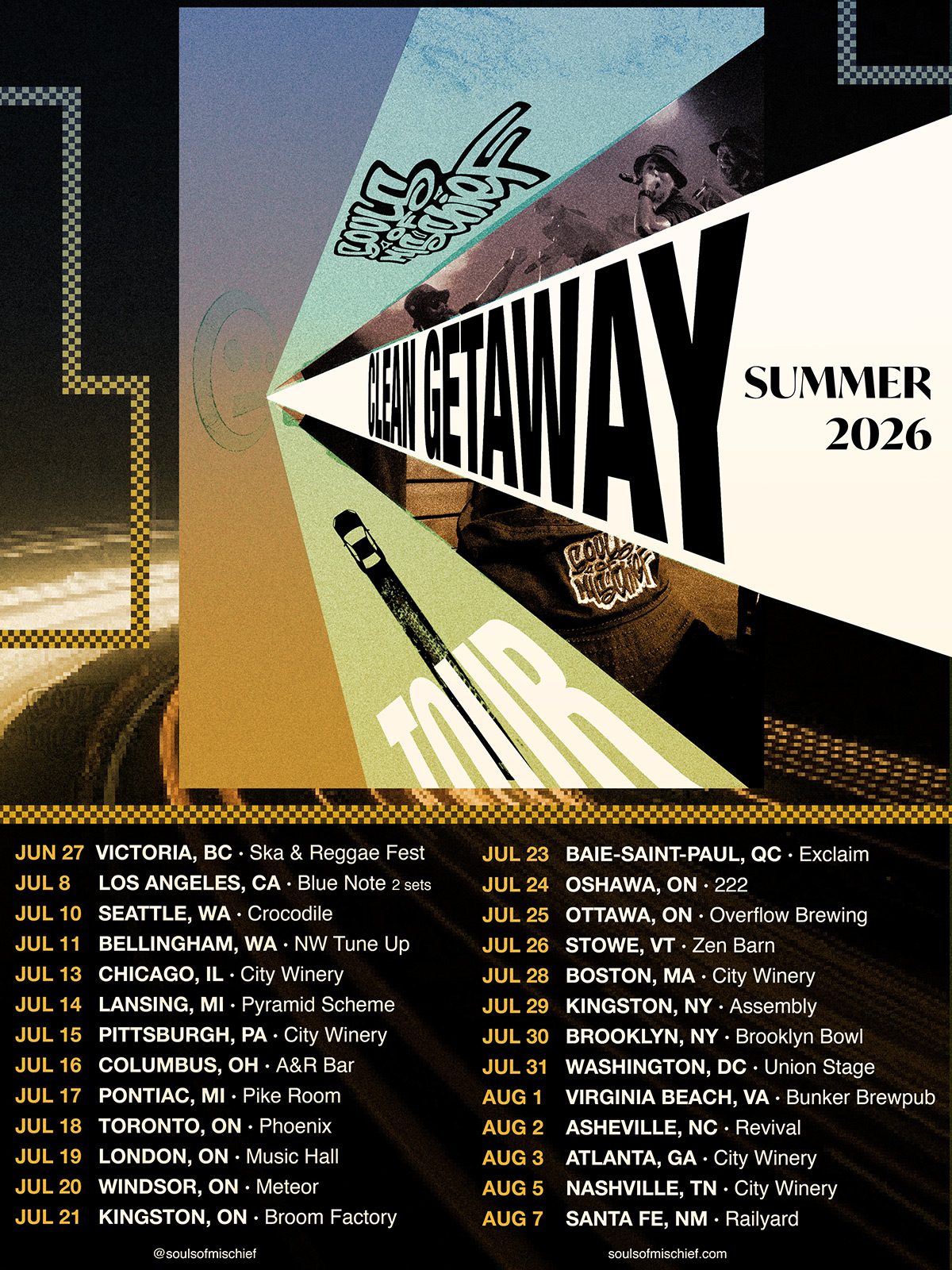 Souls of Mischief 2026 tour