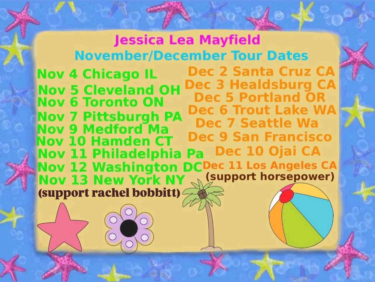 jessica lea mayfield tour
