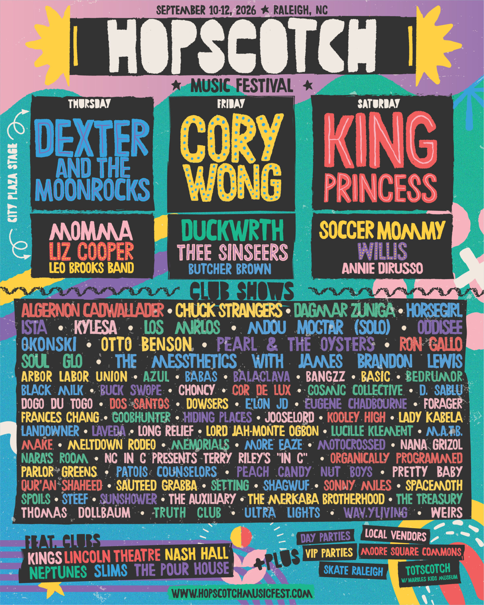 hopscotch 2026 lineup