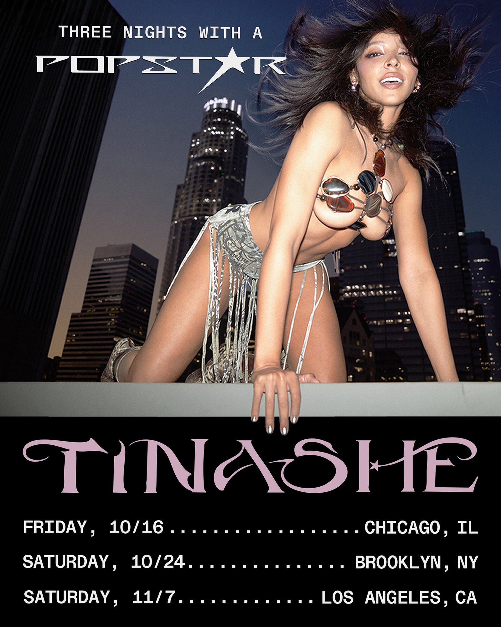 Tinashe Popstar shows