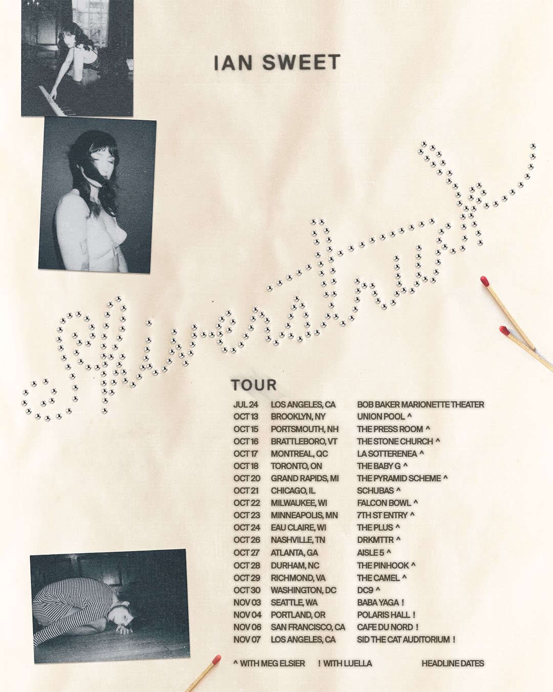 ian sweet tour