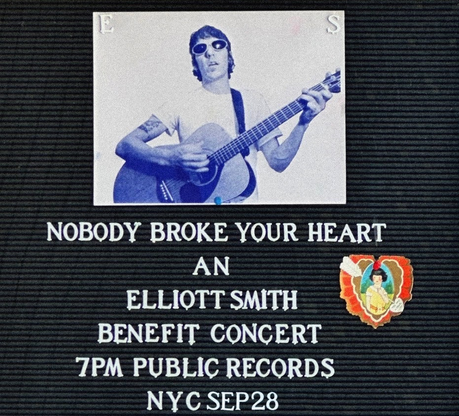 Elliott Smith Benefit Concert at Public Records