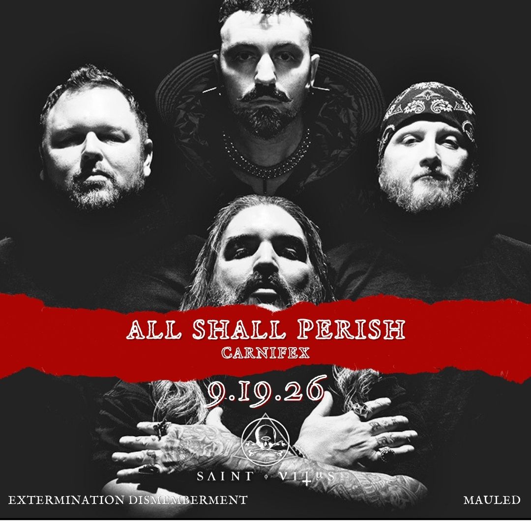 All Shall Perish Saint Vitus