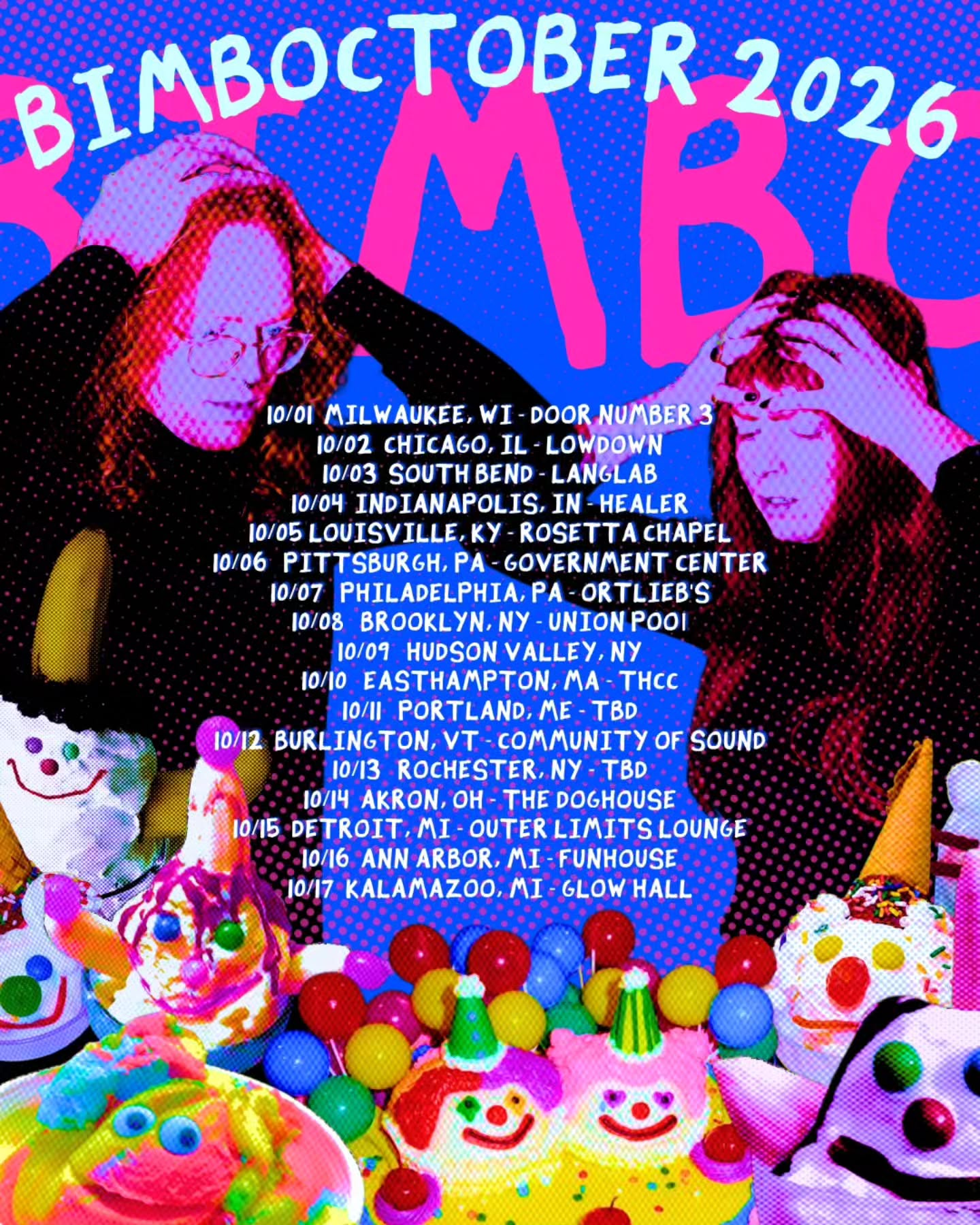 bimbo tour 2026