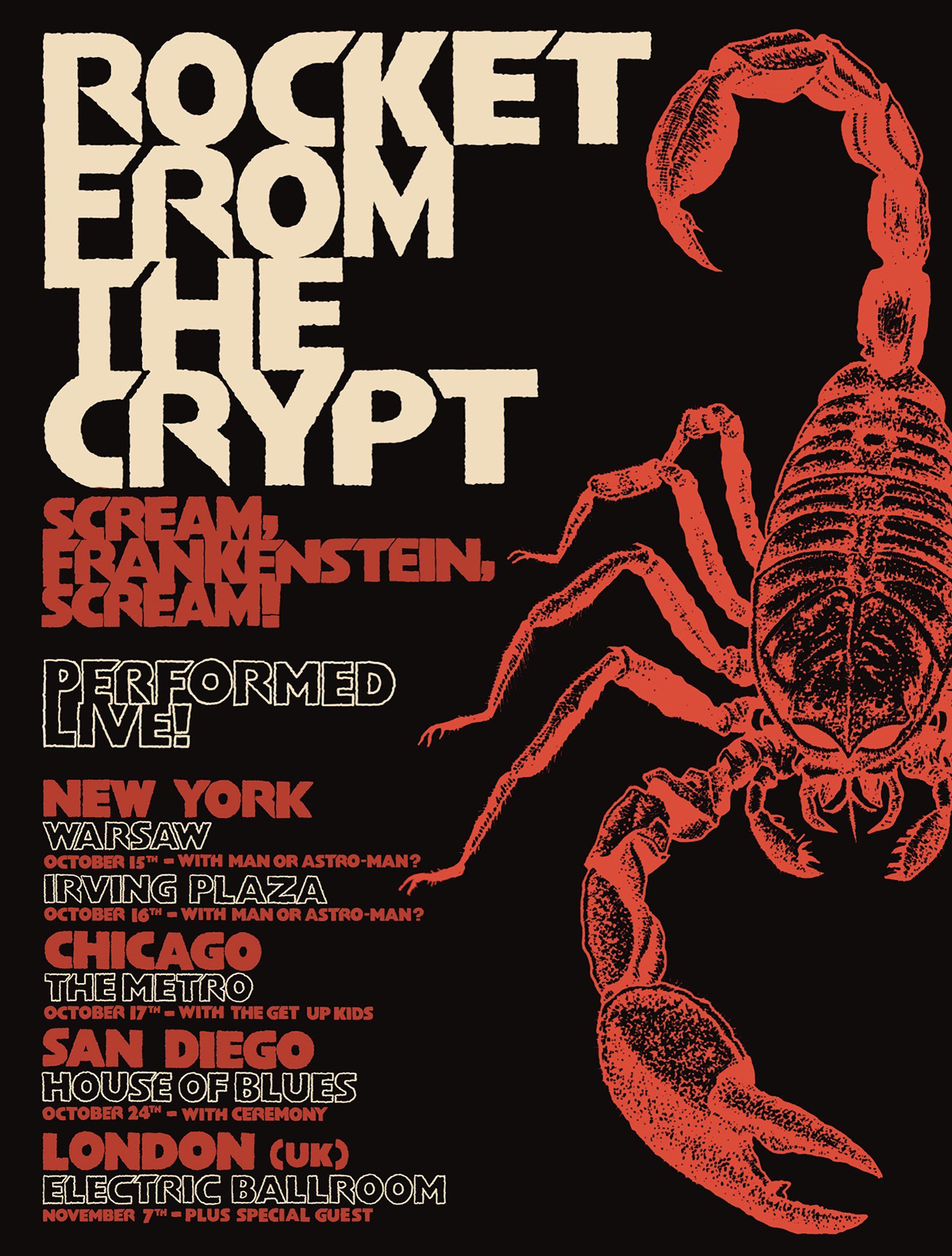 Rocket From The Crypt unearth early 'Scream Dracula Scream' tapes