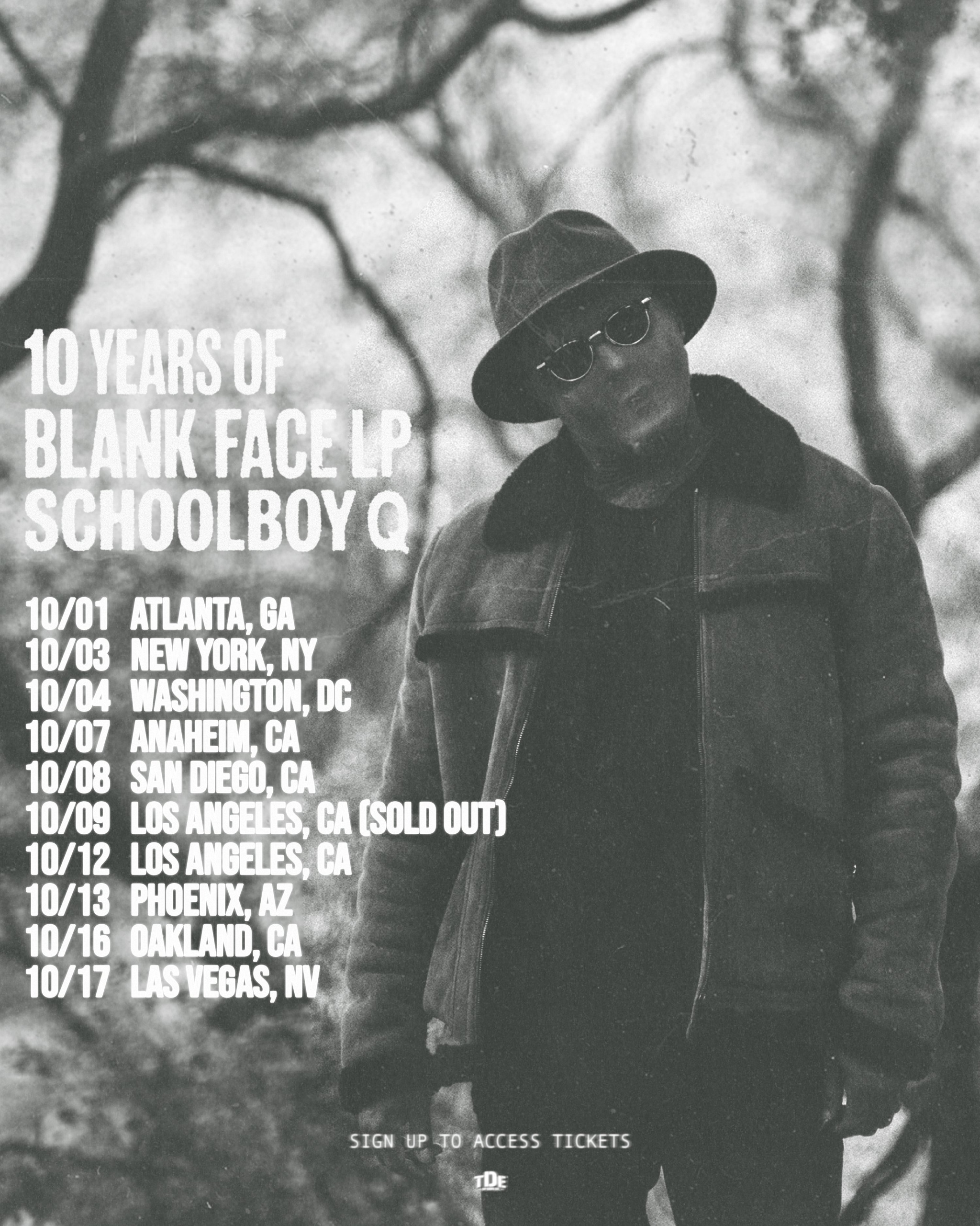 Schoolboy Q tour